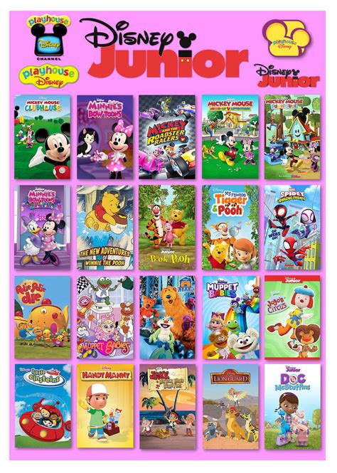 programs shown by Disney Junior